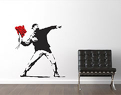 Wall Stickers per progetti di arredo Nail Center 