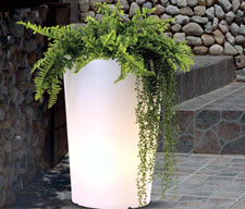 lampade con base luminosa per ingresso nail center