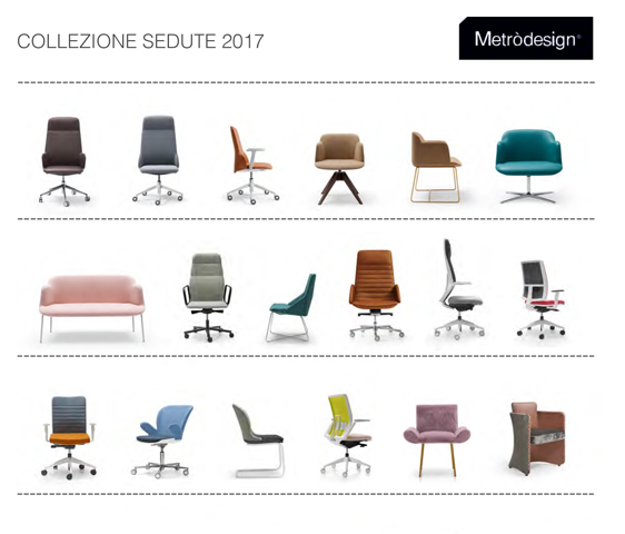 Collezione Sedute 2017, Linea Completa